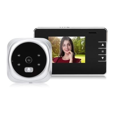 China 2.8 Inch Screen 0.3MP Security Camera Peephole Video Viewer Digital Hole Flash Case WD0074 for sale