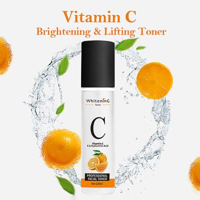 China Private Label Toner Rejuvenating Facial Skin Anti Aging Whitening Moisturizing Toner Vitamin C Glowing Brightening Face Toner for sale