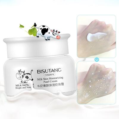 China Moisturizer Private Label Beauty Face Care Firming Nourishing Illuminating Facial Cream Moisturizer Face Milk Milk Cream for sale