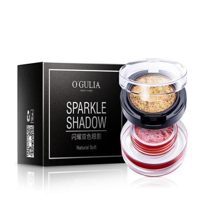 China Private Label Cosmetics Eyeshadow Shimmer Waterproof Eyeshadow Top Long Lasting Dye Eyeshadow for sale