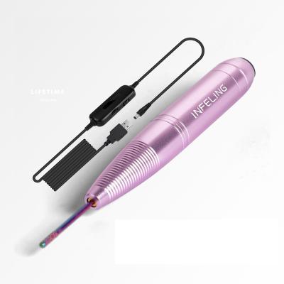 China Electric Stainless Steel Nail Drill Machine - Portable Nail Drill Machine for Acrylic Nail Manicure Pedicure Tool Kit for Home Salon for sale