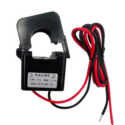 China Current Measurement AC Current Sensor 100a / 40mA Split Core AC Current Transformer Current Sensor 24mm 36mm Transducer 50mm for sale