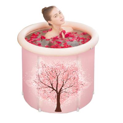 China Sustainable Beautiful Design PVC Plastics Inflatable Bathtub Adult For Sale for sale