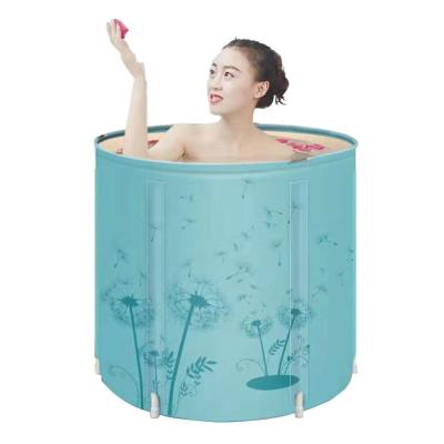 China Portable Folding PVC Bathtub Tiny Bathtub Free Standing Camping Free Standing for sale