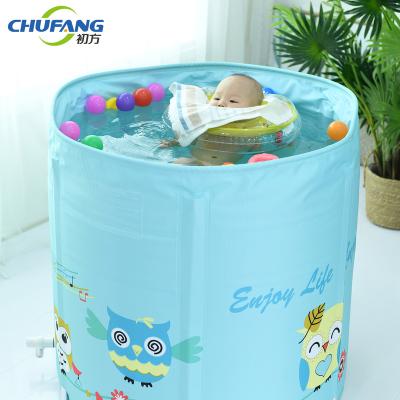 China Bathroom. Toilet Room Chufang 0.35Mm PVC Ice Tub Nylon Mini Baby Kids Bathtub Pvc Portable Adult for sale