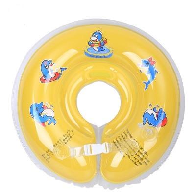 China 0-5 Years PVC Inflatable Baby Neck Collar Baby Swimming Ring Water Floating Toys For for sale