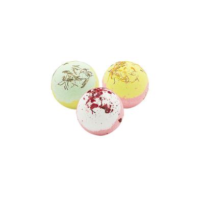 China Colorful Body SMY Bath Salt Ball Bubble Bath Bomb For Bath for sale