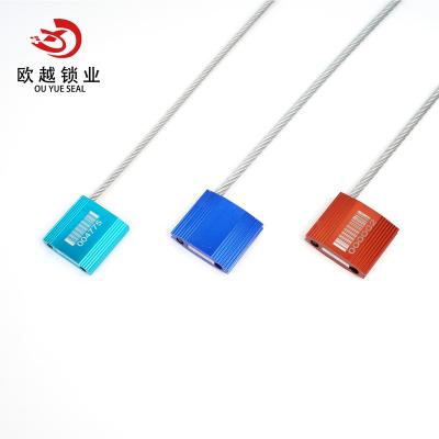 China OY-CS103 Shipping Container Container Security Seal Lock Metal Cable Seals Pull Tight Cable Seals for sale