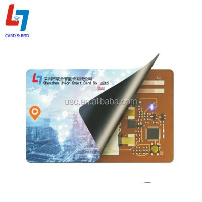 China Programmable RFID Long Range BLE Ibeacon Card Ibeacon Tag for sale