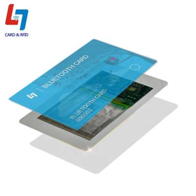 China track & cold trace lamination low energy BLE ibeacon card beacon tag for sale