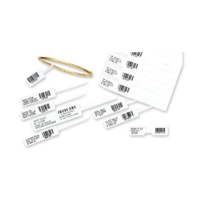 China Adhesive Passive Barcode UHF Jewelry Tag RFID Long Range Label For Jewelry Management for sale