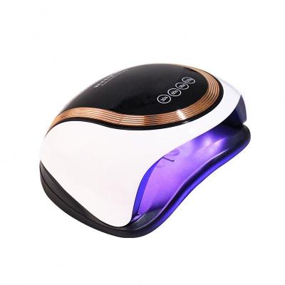 China Powerful UV Gel Nail Salon Equipment Nail Salon Dryer 168W Sun Sensor LCD Display Cure Lamp 57.5*46.5*51CM for sale