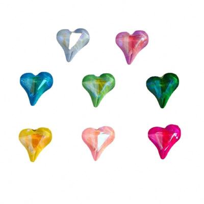 China 2022 Finger Nail Beauty 3D Heart Press On Nail Art Accessories Nail Accessories Valentine's Day Decorations Nail Accessories for sale