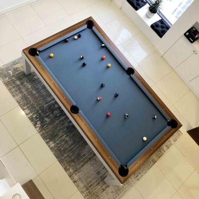 China Indoor entertainment Manufacturers direct sales of high-end custom multi-functional 2-in-1 dining table and pool table for sale