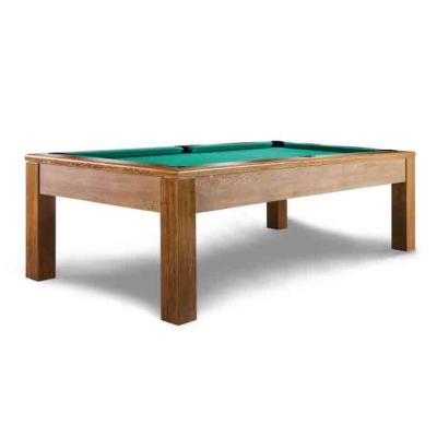 China Billiards activity The most popular pool table 2-in-1 solid wood dining table for family use for sale