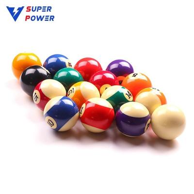 China American Wholesale POOL BALLS for pool game 57.2mm diameter billiard ball set for sale