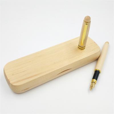 China Promotional Pen High Quality Wooden Carved Wooden Pen With Box Set for sale