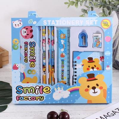 China Hot Selling Fashionable Children's Stationary Sets School Back To School Stationary Set For Kids Children for sale