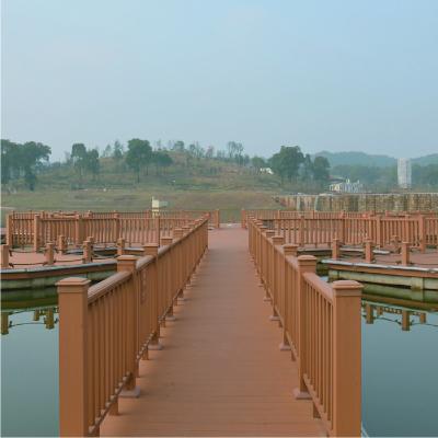 China Commercial And Residential Weather Resistant Weather Resistant WPC Waterproof WPC Wood Plastic Composite Balustrade for sale