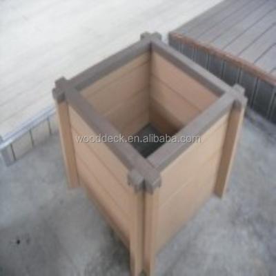 China 100% UV Resistant 2018 New Develop WPC Wood Planter for sale