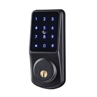 China Hotel Apartments Home Office Most Interesting Lock Buy Door Lock TUYA Automatic APP Security Smart Door Lock for sale