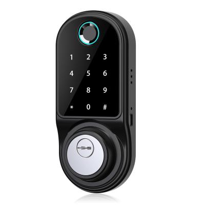 China Hotel Apartments Home Office Most Interesting Lock Buy Door Lock TUYA Automatic APP Security Smart Door Lock for sale