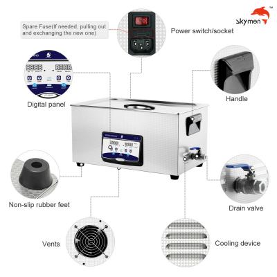 China FCC 500W que calienta el limpiador ultrasónico de Benchtop para la plantilla de la pantalla de impresión en venta