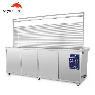 China Double Tanks 330L Vertical Ultrasonic Blind Cleaning Machines 40KHz zu verkaufen