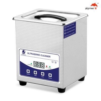 China Van het de Juwelen Ultrasoon Bad 60W van SUS304 2L de Mand Ultrasoon Schoner Ce RoHS Te koop