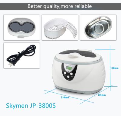 China 600ml Digital Household Ultrasonic Cleaner , Jewelry Ultrasonic Cleaner for sale