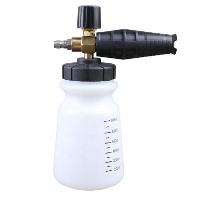 China Big Mouth Gun Head Car Spray Cannon Spray Seal Pressure Bottle Snow Foam Lance Wash Bottle for sale