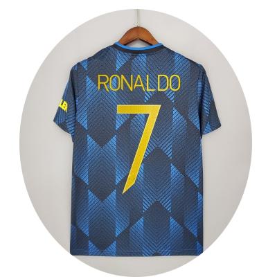 China Quick-drying RONALDO 2022 Thailand version men's football wear Ronaldo jersey adult fans party jerseys for sale