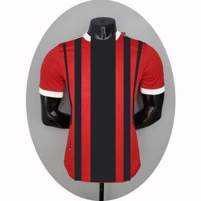 China Shirts & Leading 2021-2022 High Quality Blank Soccer Jerseys AC Football Wear for sale