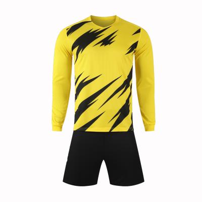 China Modern Wear Sportswear Mens Soccer Club Quick-Drying Long Sleeve Soccer Team Wear Soccer Uniforms for sale