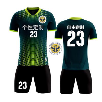 China Quick-drying hot selling sportswear set free custom Youthsoccer wear quality training soccer jersey for sale