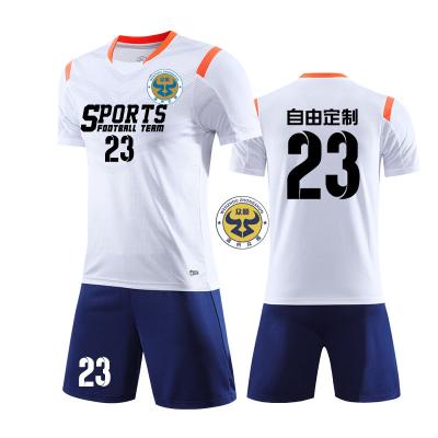 China 2021-2022 Top Quality Quick-drying Designs Soccer Wear Customize Soccer Jersey Training Soccer Uniforms Kits for sale