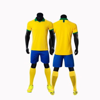 China Shirts & Principal The 2021-2022 Authentic National Soccer Wear Team Football Soccer Jersey Brazil Uniform for sale