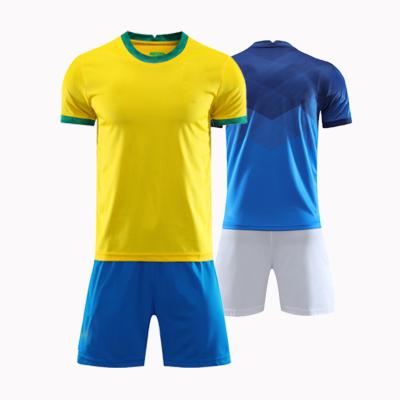 China Shirts & Main 2021-2022 National Team Brazil Uniforms Soccer Jersey Soccer Jersey Wholesale Suppliers for sale