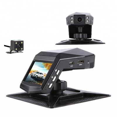 China NIGHT VISION hd 1080P mini car dvr black box G-sensor 2 channel hidden car dvr dashcam for sale