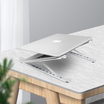 China Ergonomic Aluminum Alloy Notebook Foldable Notebook Stand Holder Laptop Stand For Office M4C for sale