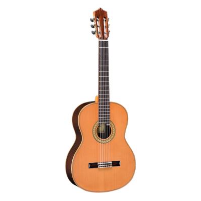 China AA Grade Solid Fir/Cedar 39 Inch Rosewood Back and Side Cedar Top Spanish Handmade Nylon String Classical Guitar for sale