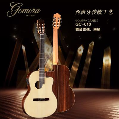 China AA+ Grade Fir/Solid Cedar and Rosewood Laminate (Thinbody) 39 Inch Classic Hi-Gloss Guitar Spruce Plywood Classical Guitar for sale