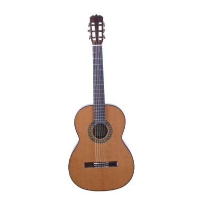 China AAA+ Solid Grade Canadian Cedar NMI-CG.-Ramirez China Wholesale 39 Inch Solid Wood Classical Guitar With Solid Cedar for sale