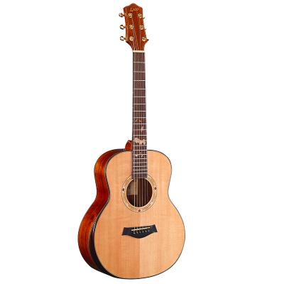 China STIKA SOLID FIR China TOP Handmade Customized Acoustic Guitar 36 Inch KOA All Solid Acoustic Guitar for sale