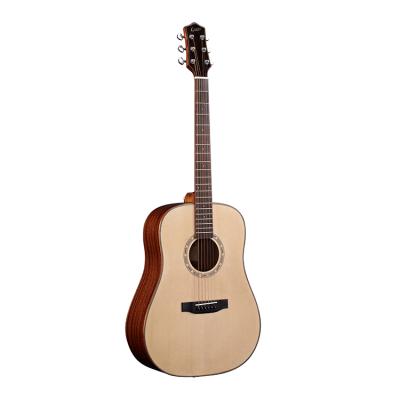 China High Quality Acoustic Solid Guitars from China Fir or Cedar Guitar Manufacturer for Musical Instruments for sale