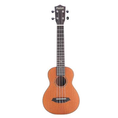 China Wholesale Mahogany Satin Factory Made High Quality China Laminated Mahogany 23 Inch Concert Ukulele for sale