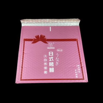 China shoes & Apparel Custom Printed Eco Friendly Pink Self Sealing Bubble Packing Tapes Envelope Mailing Bags for sale