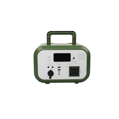 China 1200W Fuente de alimentación verde para camping Fuente de alimentación de respaldo para automóviles Fuente de alimentación pura de salida de onda senoidal en venta