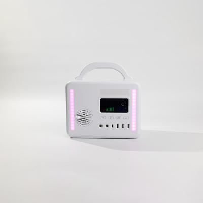 China White camping power station outdoor power supply with built-in Bluetooth speaker for sale