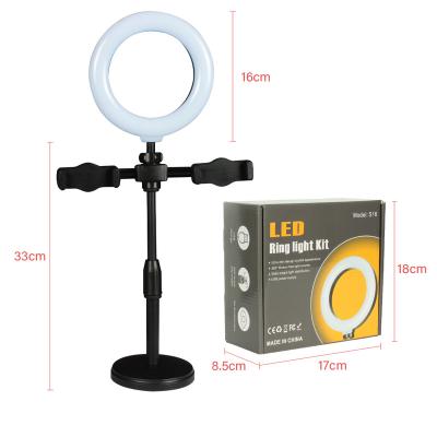 China Chosen Ring Light Mini Amazon Selfie Rechargeable Selfie Fill Light 2021 Spirit Ring Light Remote Control for sale